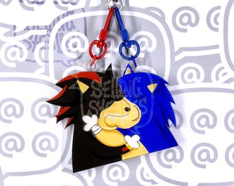 SonAdow Acrylic Sloppie Charms | Matching Gaming Keychains (PRE-ORDER)
