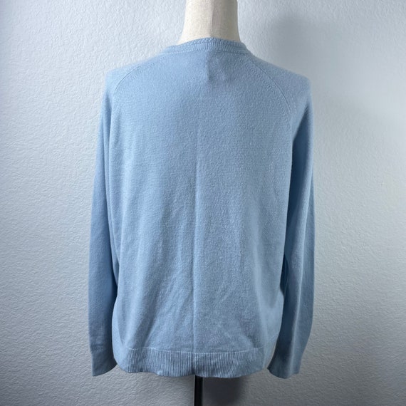 Vintage Light Blue Cardigan - image 2