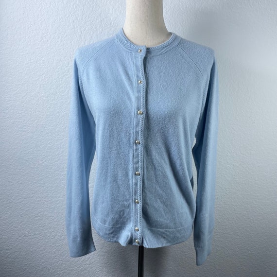 Vintage Light Blue Cardigan