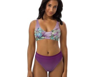 Recycelter Allover High Waist Bikini