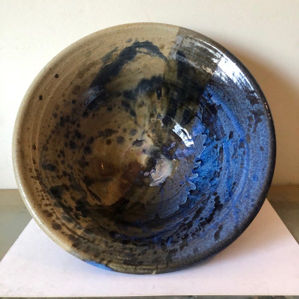 Large stoneware bowl