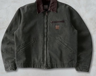 Carhartt J97 MOS Moss Detroit Work Jacket - Etsy Carhartt J97 MOS Moss Detroit Work Jacket - Etsy