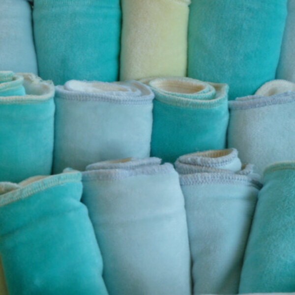 100% Organic BAMBOO Inserts........g-Diaper, Fuzzi Bunz, bumGenius, Flip, any other Pocket or lay in INSERTS........Great ABSORPTION....
