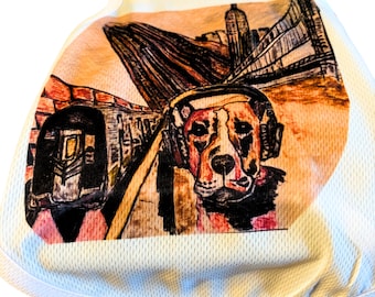 Custom design Street Art dog clothes