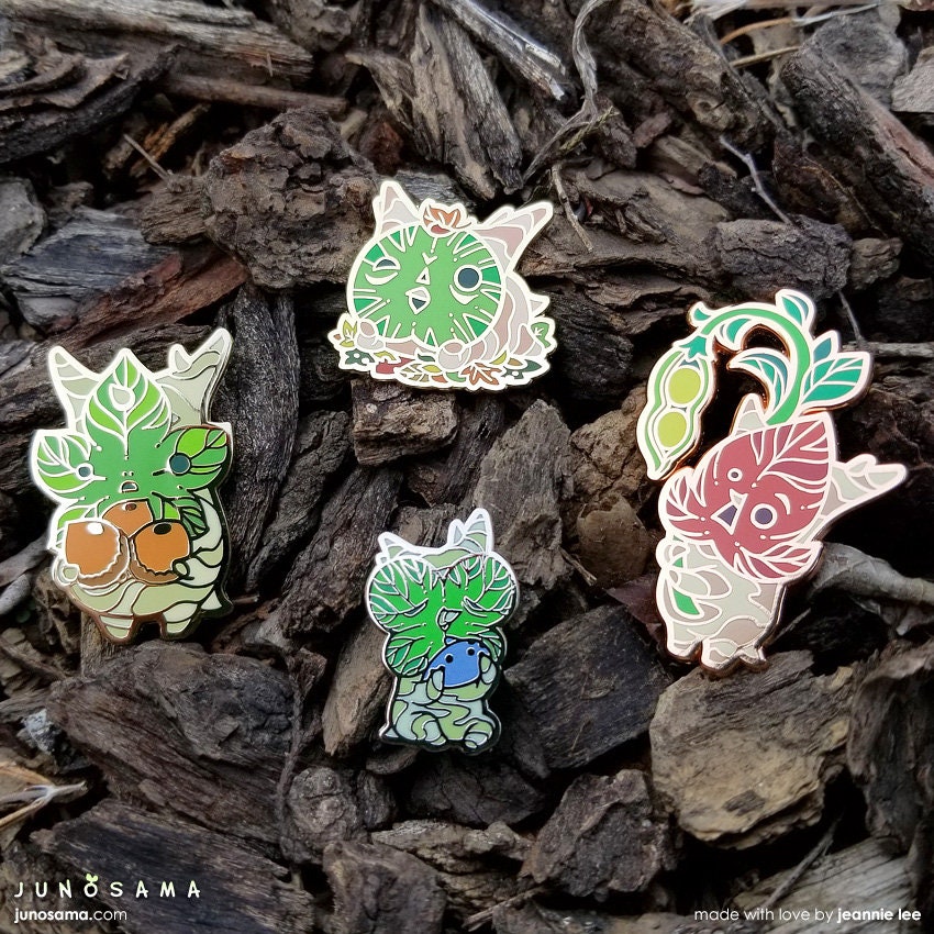 Korok Enamel Pins