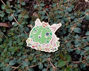 Autumn Leaf Korok Enamel Pin