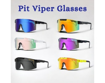 Pit Viper Glasses, Men UV400 Sunglasses | Cycle Eyewear Glasses