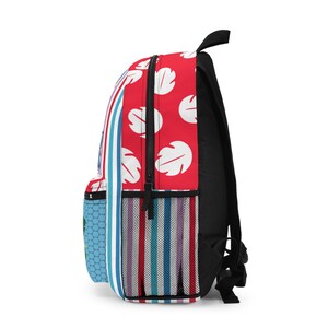 Mochila "Ohana Means Family" de Disney, bolsa de viaje de Lilo y Stitch Disney Parks, mochila impermeable de tamaño completo imagen 3