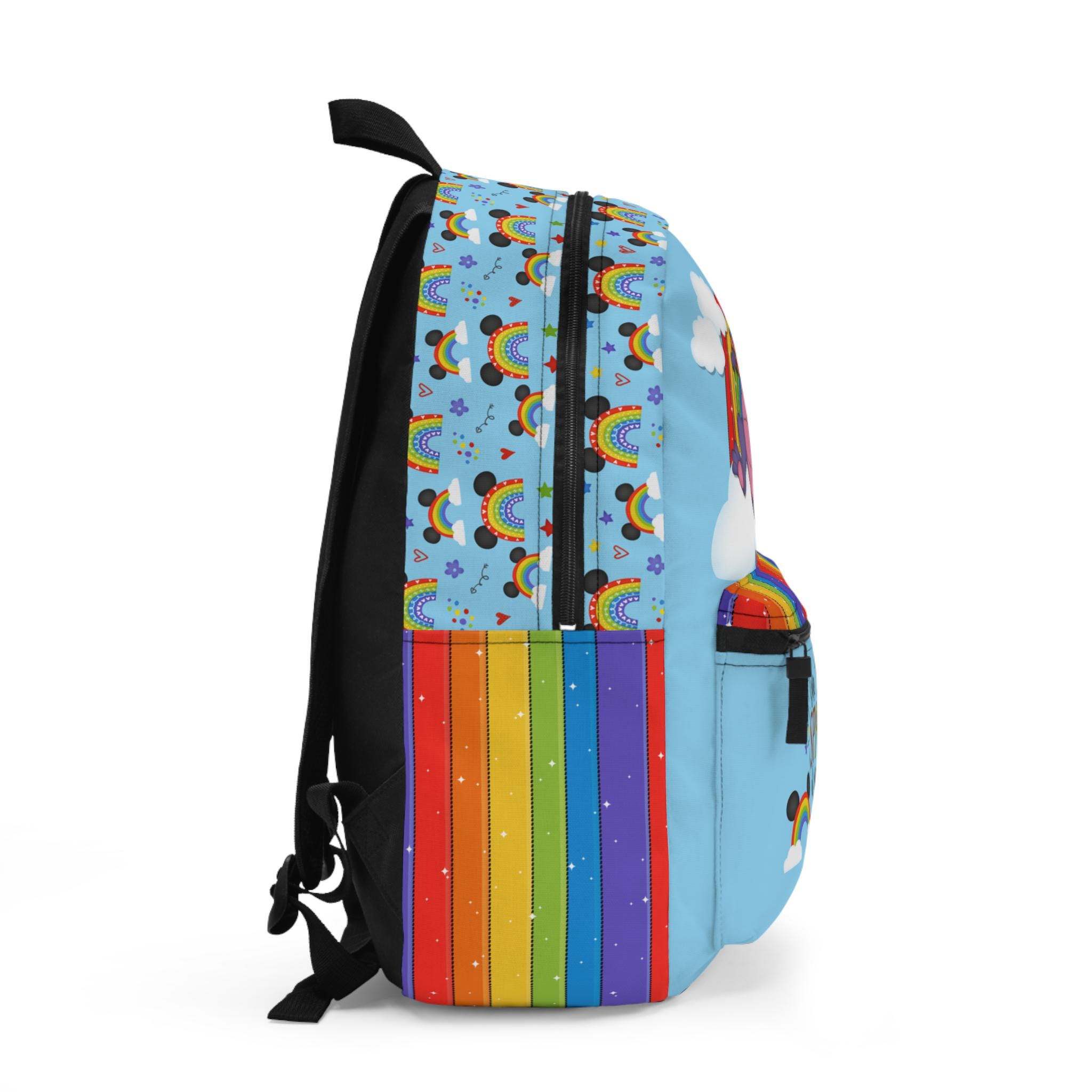 Disney Figment Backpack, Cute Purple Dragon Kids School Bag  display picture 2