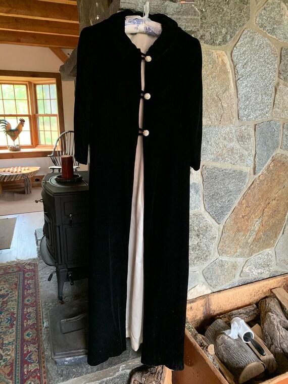 Vintage Velveteen Opera Coat