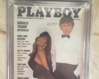 Playboy Donald Trump Zeitschrift CGC 8.5