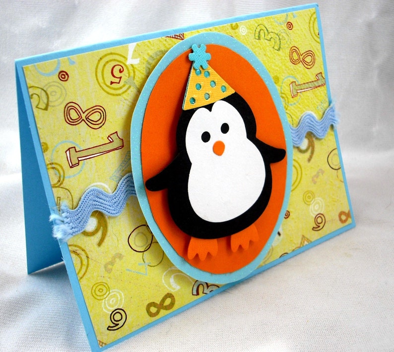 Cute Birthday Penguin-Sending a Birthday Message image 2