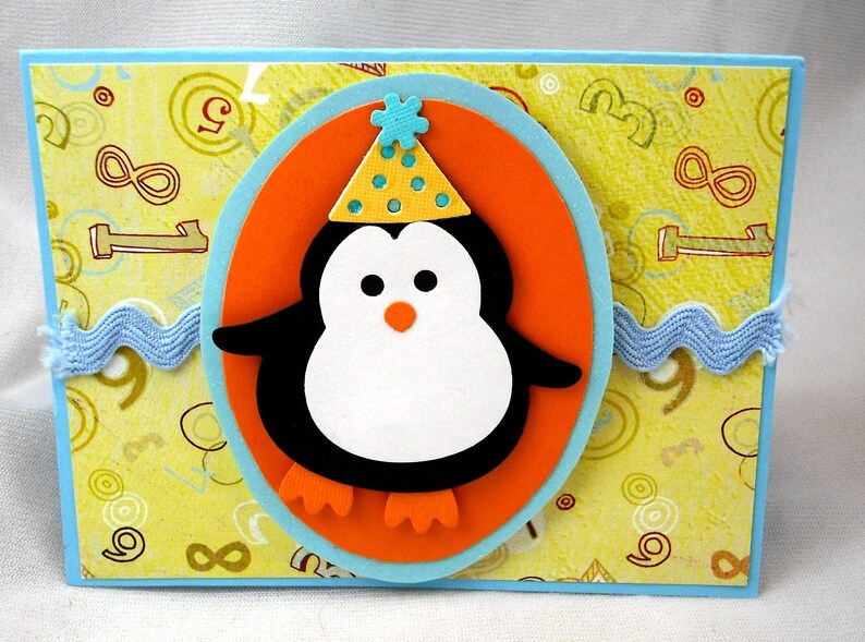 Cute Birthday Penguin-Sending a Birthday Message image 5