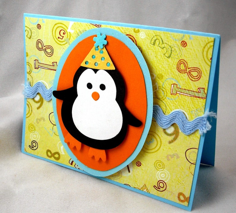 Cute Birthday Penguin-Sending a Birthday Message image 3