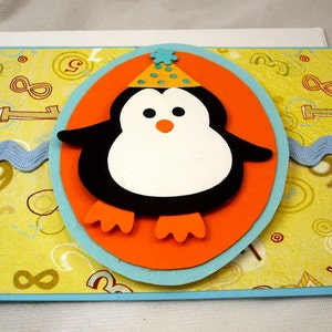 Cute Birthday Penguin-Sending a Birthday Message image 4