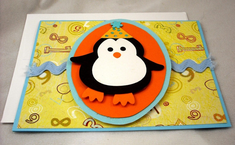 Cute Birthday Penguin-Sending a Birthday Message image 4