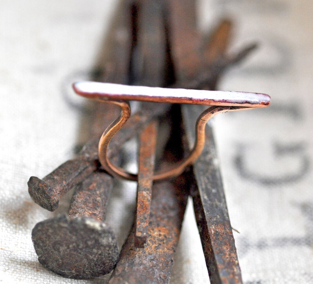 Blacksmith Stacking Ring - Etsy