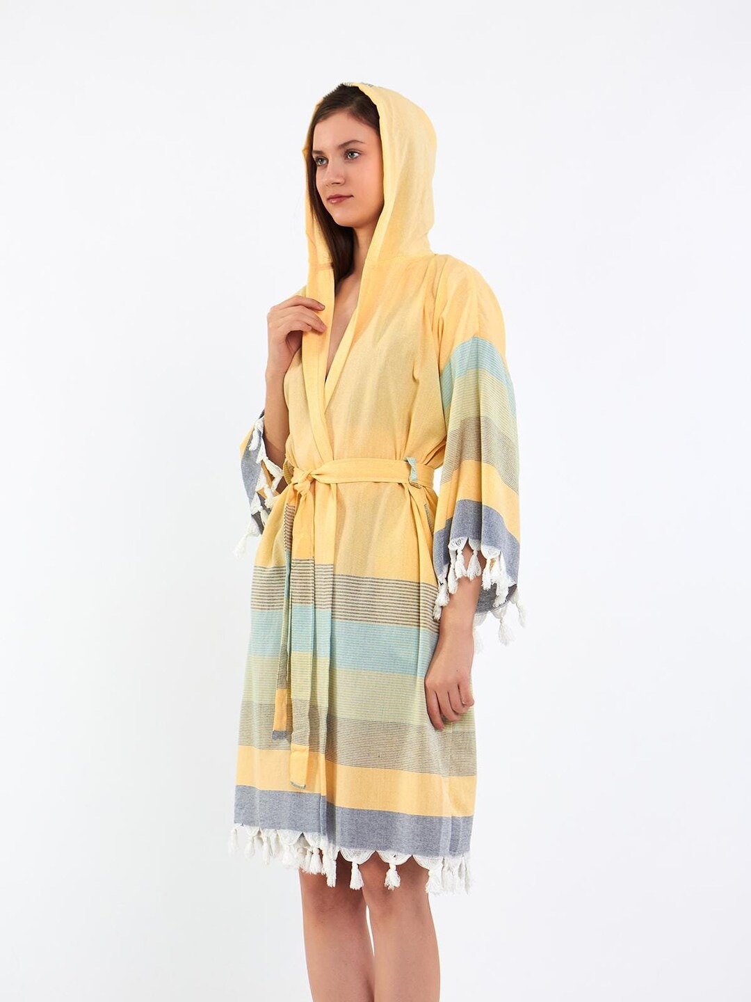 Colourful Pareo Kimono P2205 main image 0