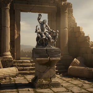 Laocoön and His Sons – Handcrafted High-Resolution 3D Printed Sculpture | Modern Artistic Interpretation