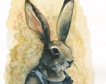 Aunt Bunny archival print