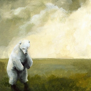 Homeless Polar Bear Art image 1