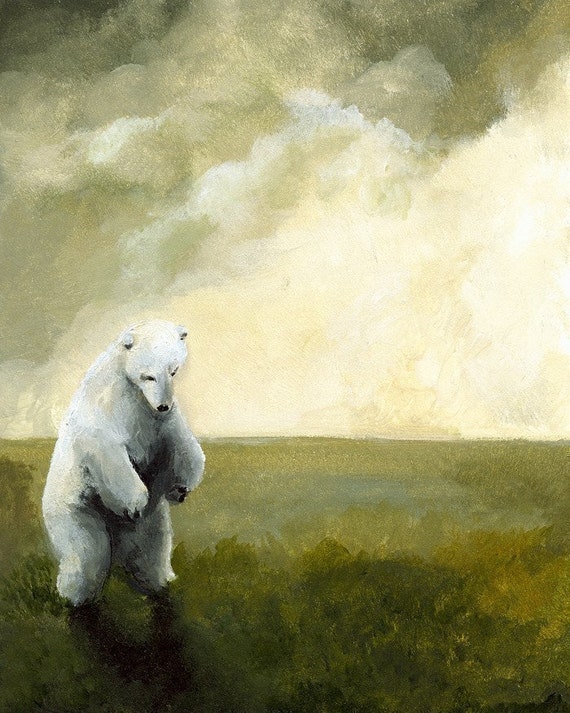 Homeless- Polar Bear Art