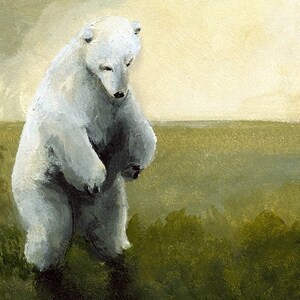 Homeless Polar Bear Art image 2