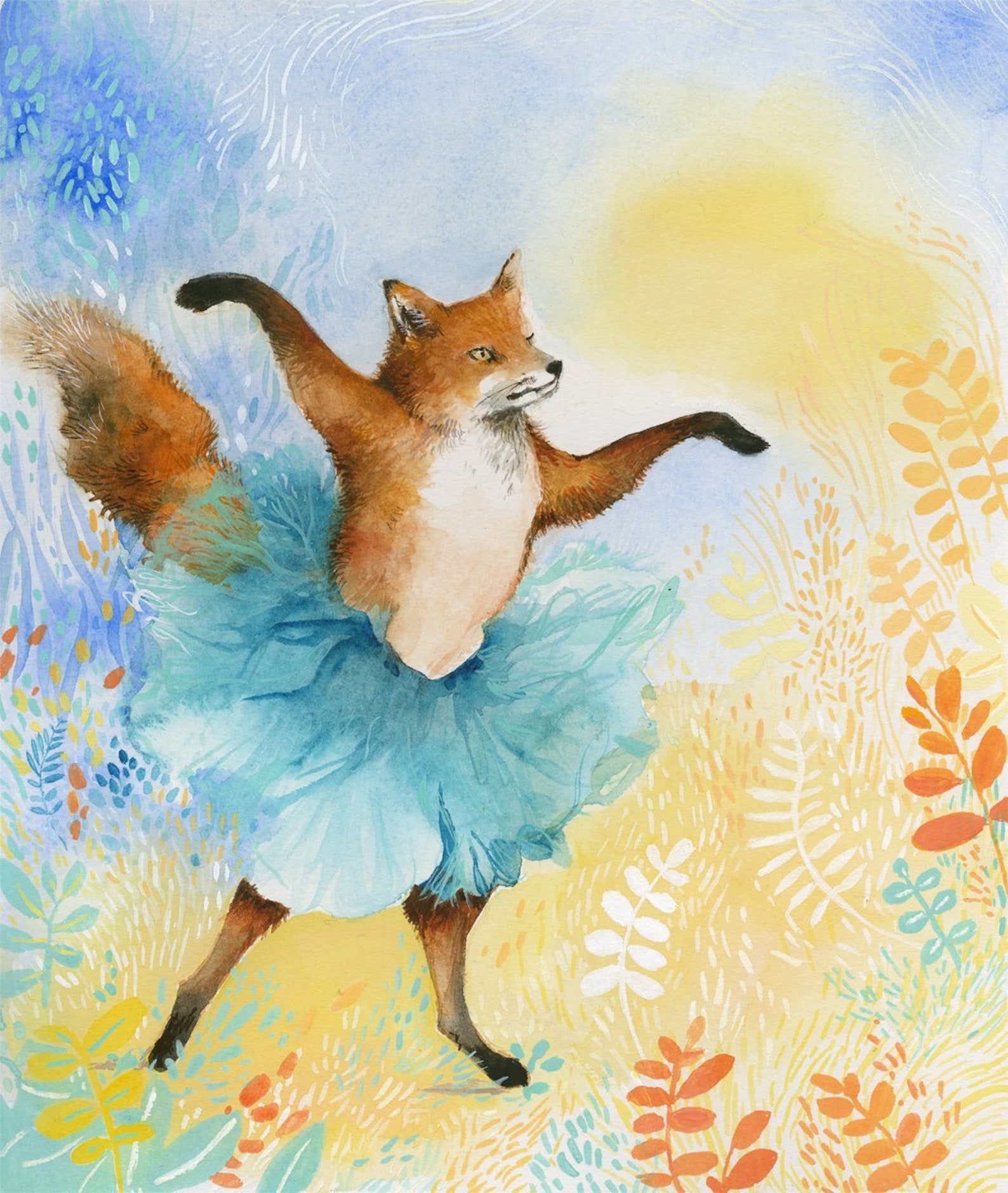 Танец лисы. Лисьи пляски. Вальс лисы колодуба. Фурри. Лис танцует.