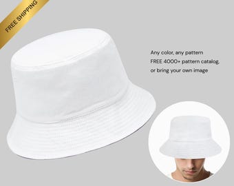 Custom All-Over Print Bucket Hat: Personalized Art, Any Color