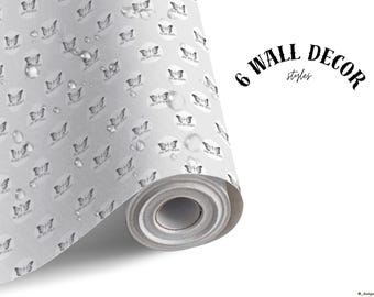 Custom Peel and Stick Wallpaper | Self-Adhesive Wall Murals | School Locker, Bedroom, Office Decor | Removable and Reusable Designs