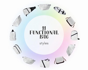 Custom All-Over Print Bag | Fanny Pack, Crossbody, Sling Styles
