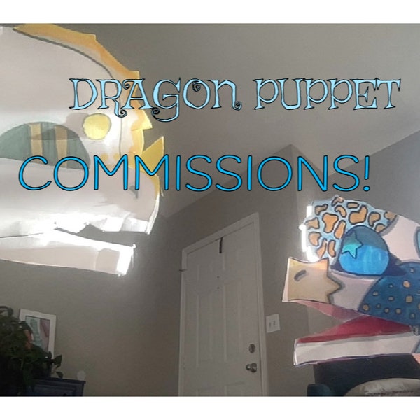 Paper Dragon Puppet Tiktok - Etsy