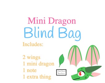 Mini Dragon Puppet Blind Bag