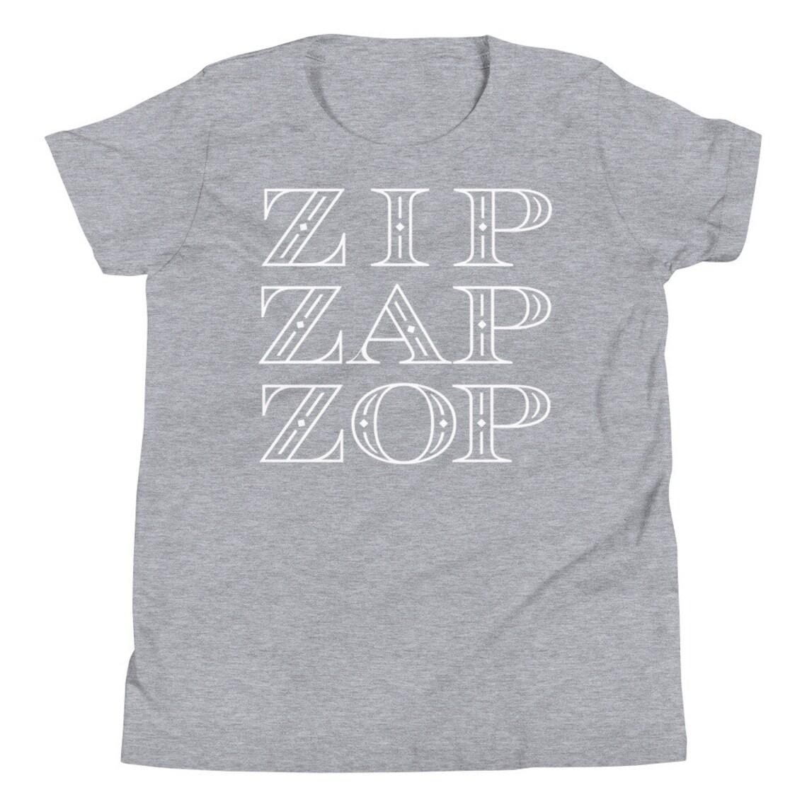 Zip Zap Zop Improv Kids Tshirt Theater Game Unisex Etsy