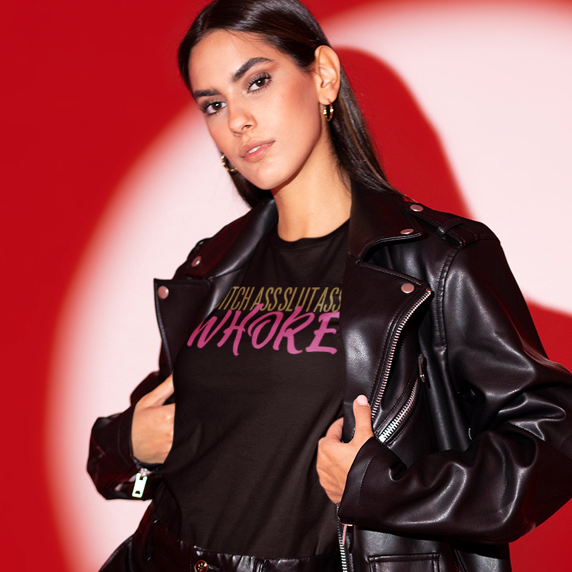 Bitch Ass Slut Ass Whore | Women's Relaxed T-Shirt | 90 Day Fiance | Chantel | Gift for Mom