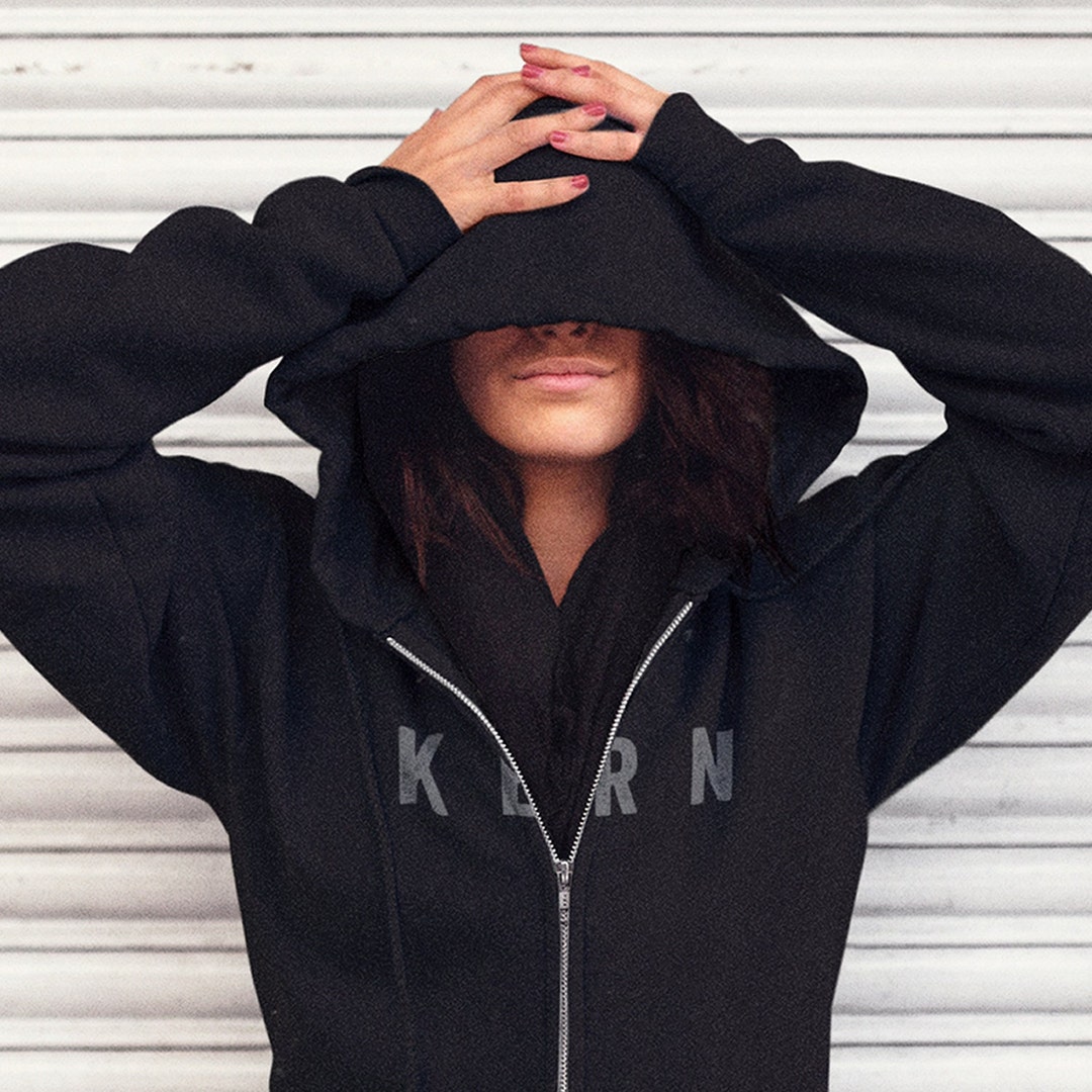 KERN Unisex Heavyweight Fleece Zip up Hoodie | Designer Joke