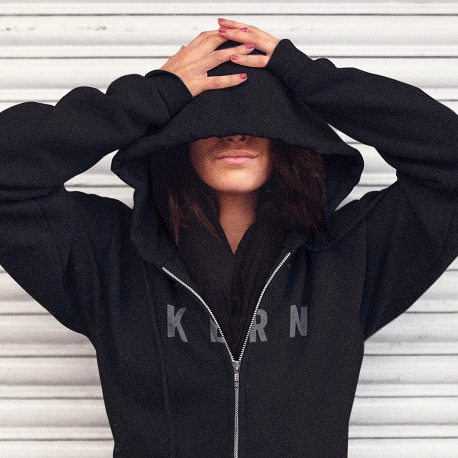 [ KIRSH ]★UNI HEAVYWEIGHT SNAP DETAIL HOODIE MUSINSA | KIRSH Uni Heavyweight Snap Detail Hood [Black]