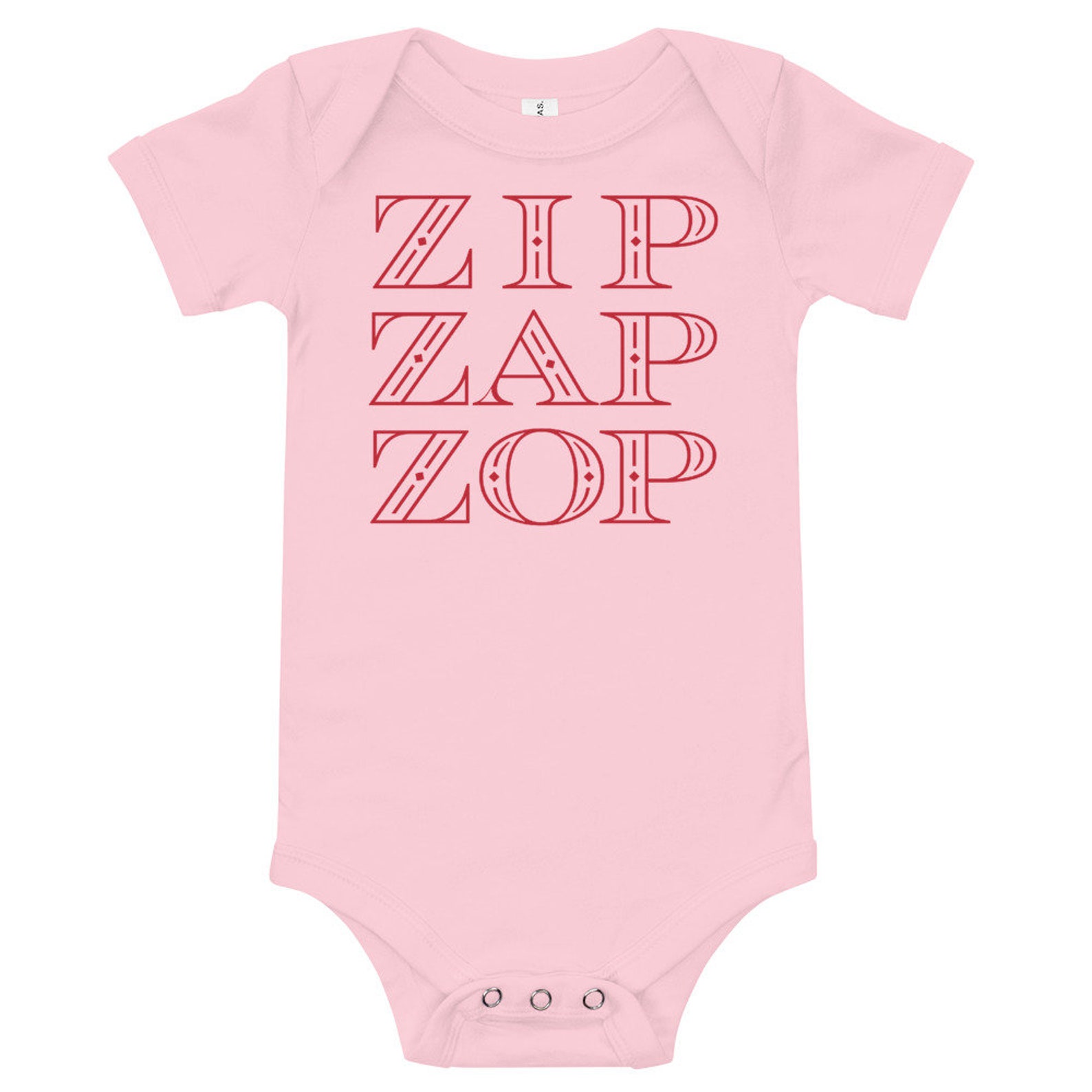 Zip Zap Zop Improv Kids Baby Bodysuit Theater Game Unisex Nongendered