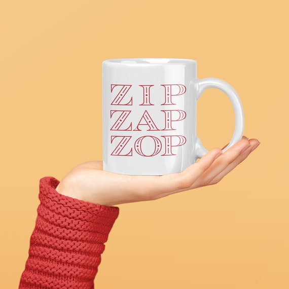 Zip Zap Zop Improv Game Comedy Mug Gift for Teacher Etsy
