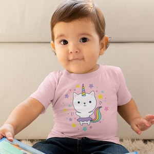 Caticorn BabyT-shirt | Ballet | Dance | Gymnastics | Kawaii | Ballerina