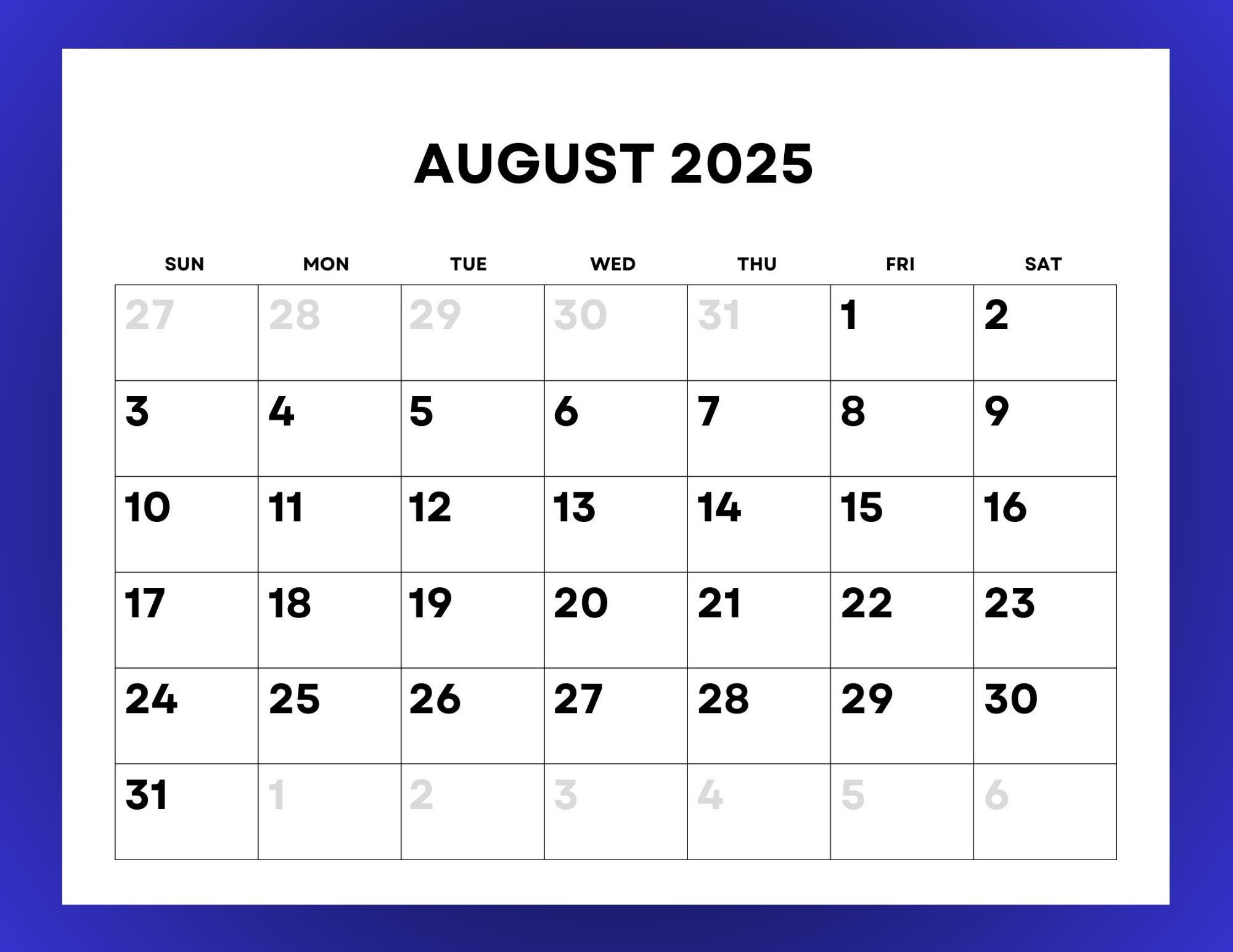 2025-calendar-monthly-printable-with-large-numbers-etsy