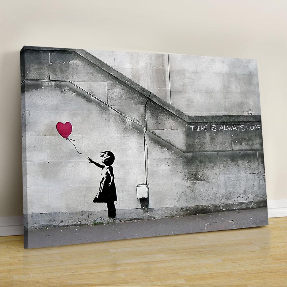 Banksy Balloon Boy - Etsy