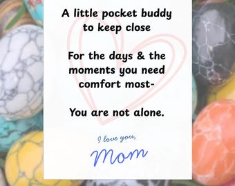 STRESS EIGS CARD - Don't Let Your Pocket Buddies Go Alone, inklusive Gedicht! Eier beim Checkout hinzufügen, sofort Download Gedicht & Geschenkkarte