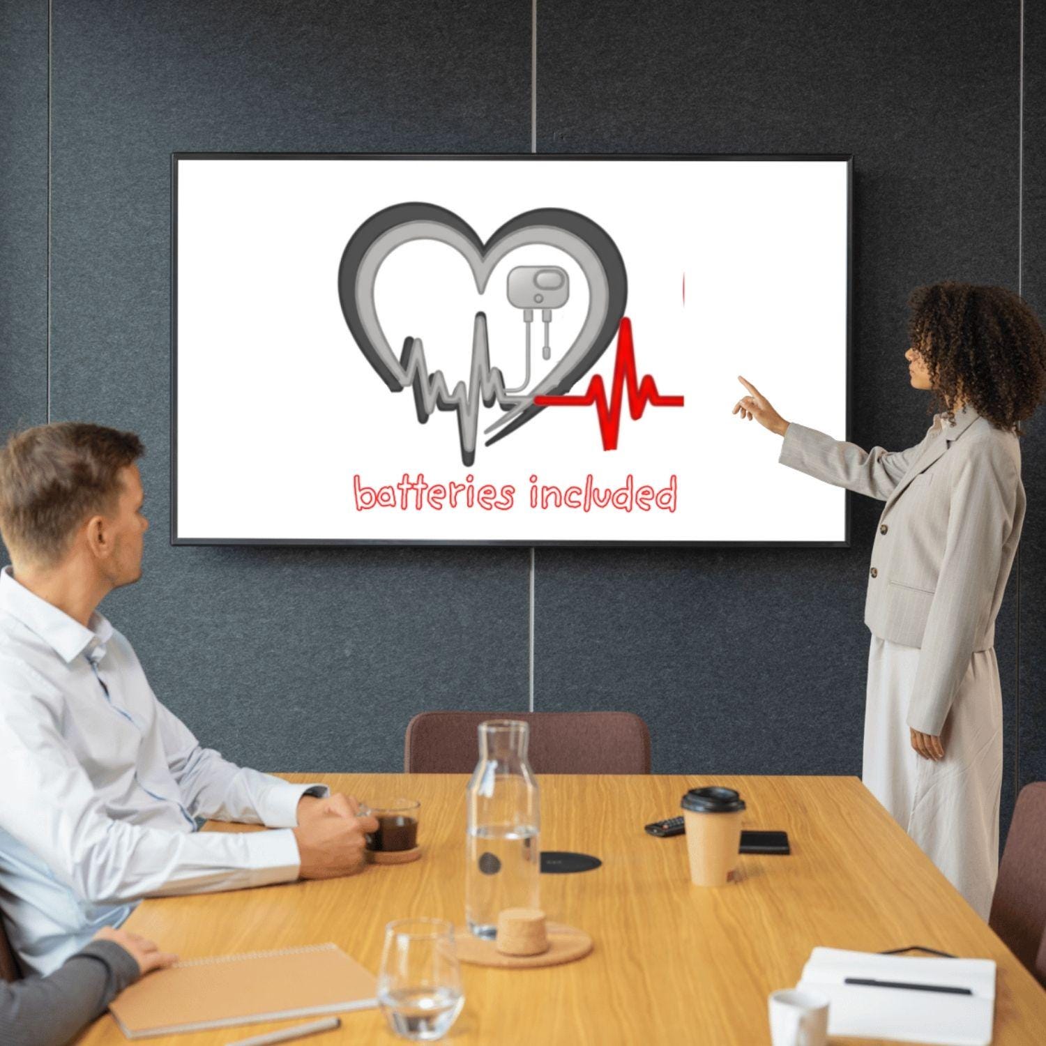 Pacemaker Samsung Frame Smart TV Art, Minimalist Neutral Art, 4k Home ...