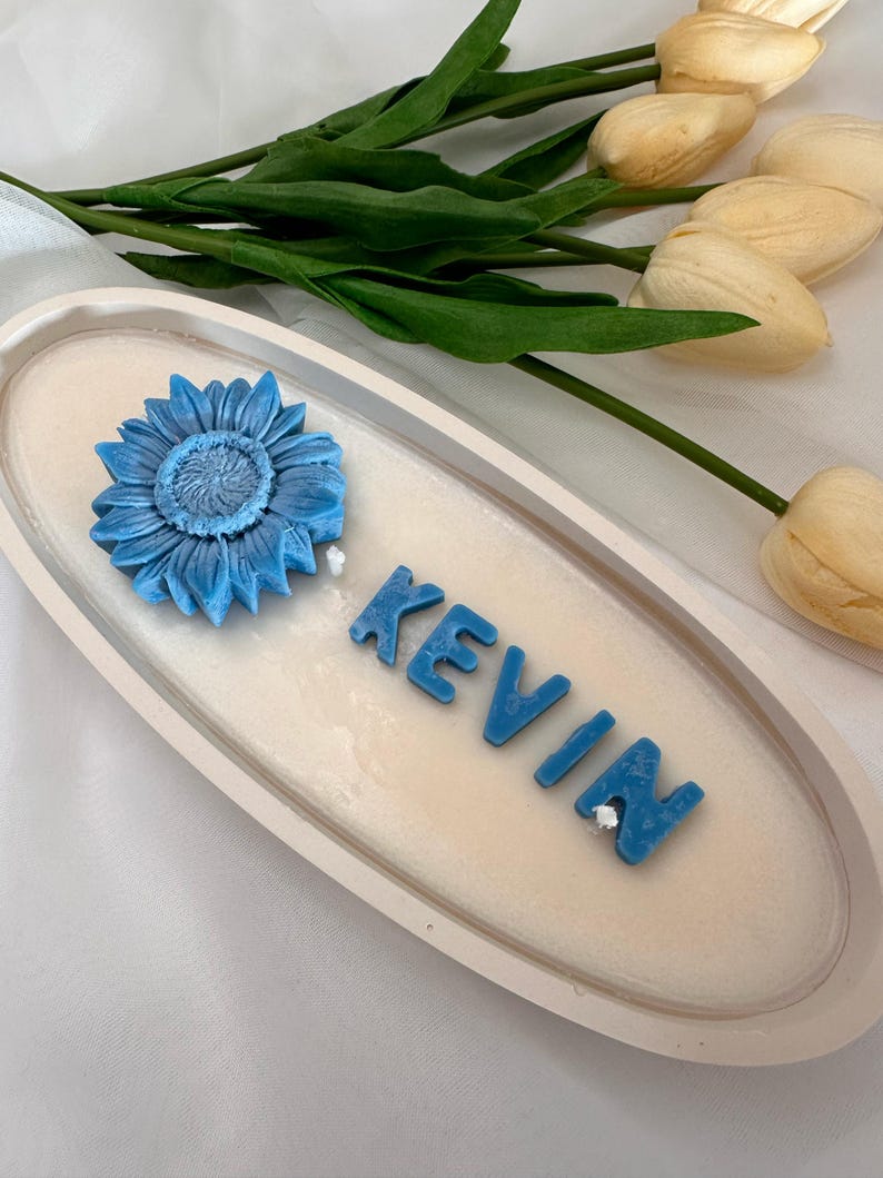 Personalized Scented Candle, Name on Personalized Candle, Customized