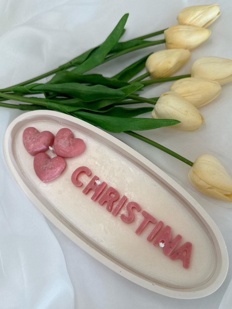 Personalized Scented Candle, Name on Personalized Candle, Customized