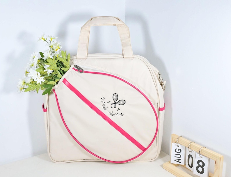 Customized Racket Bag Personalized Tennis Racket Bag: Custom Embroidered Sports Travel Case ...