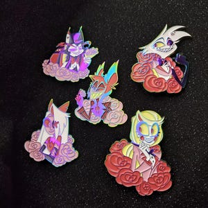 HAZBINHOTEL ハズビンホテル デーモンチビ アラスター ピン 完売