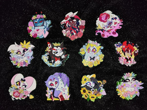 A Midsummer Night Dream Series Enamel Pin Hazbin Hotel Fanart