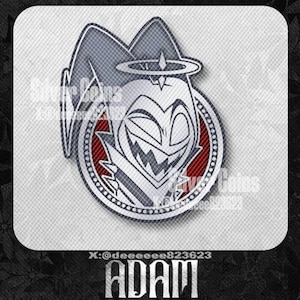 May include: A stylized graphic featuring a character with a white face, a red and white circular border, and a gray jester hat. The word "ADAM" is at the bottom. The image has the text "Silver Coins" and "X:@deeeeeee823623".